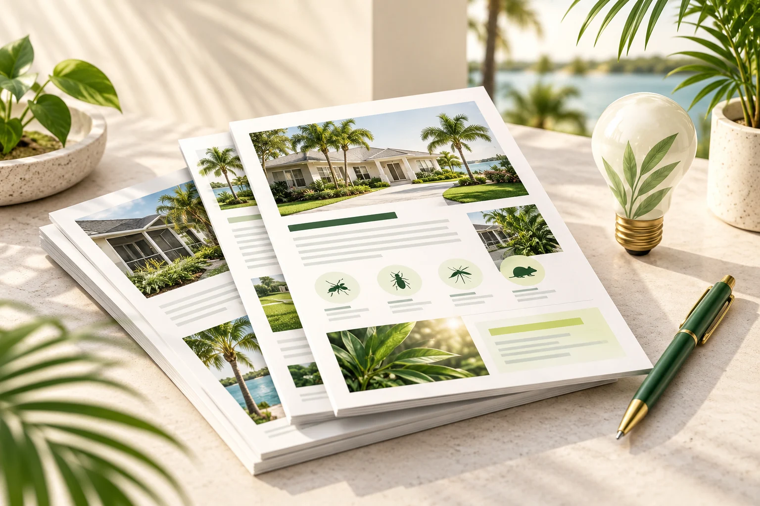 Pest Control Content Marketing illustration
