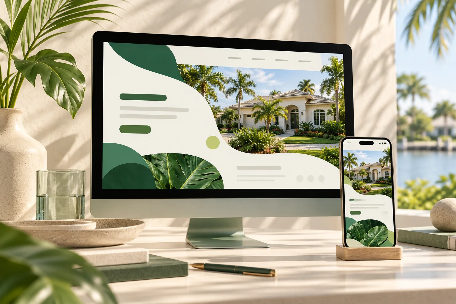 Website Design & Redesign service illustration